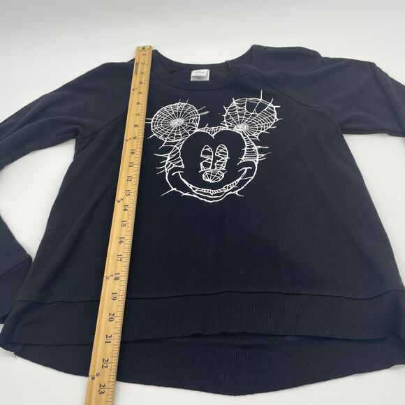 DISNEY Halloween Terry Sweatshirt Size XS Mickey Mouse Youth Size 10 - Picture 6 of 6
